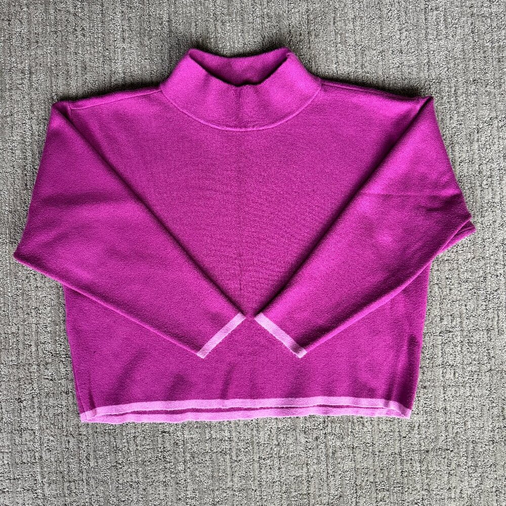 The Carys Mock-Neck Sweater by Maeve